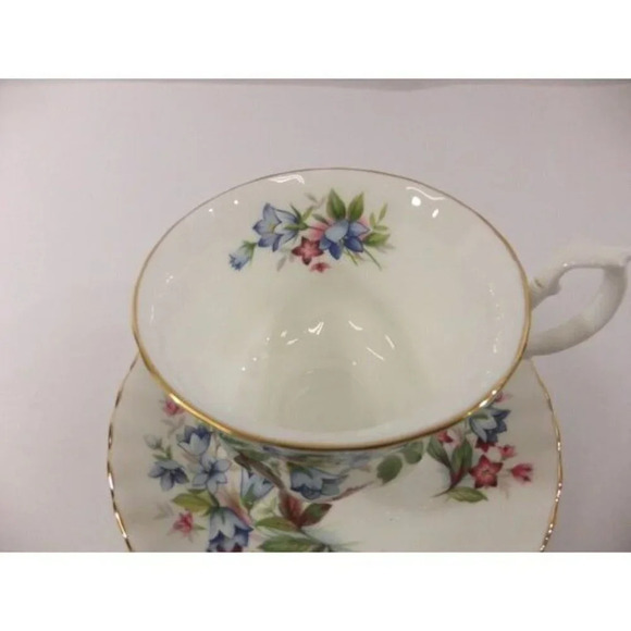 Royal Albert Summertime Series Bluebell Teacup Saucer - Picture 2 of 8